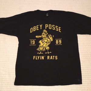 Obey Men’s Flyin’ Rats T-Shirt